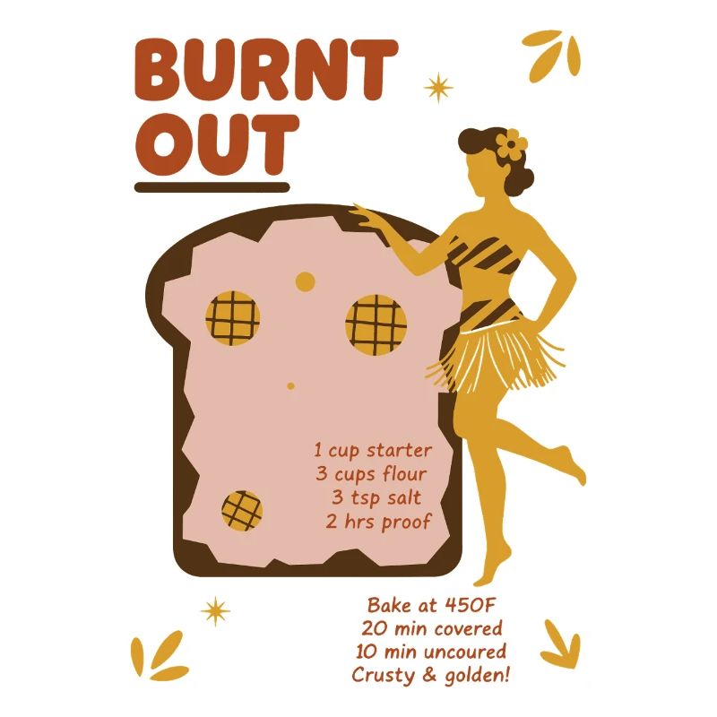 sourdough Bread Baking Baker Burnt Out Sourdough