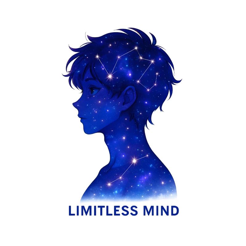 Limitless Mind Galaxie Silhouette