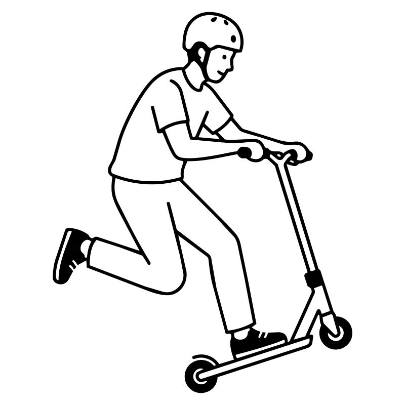 Stunt scooter