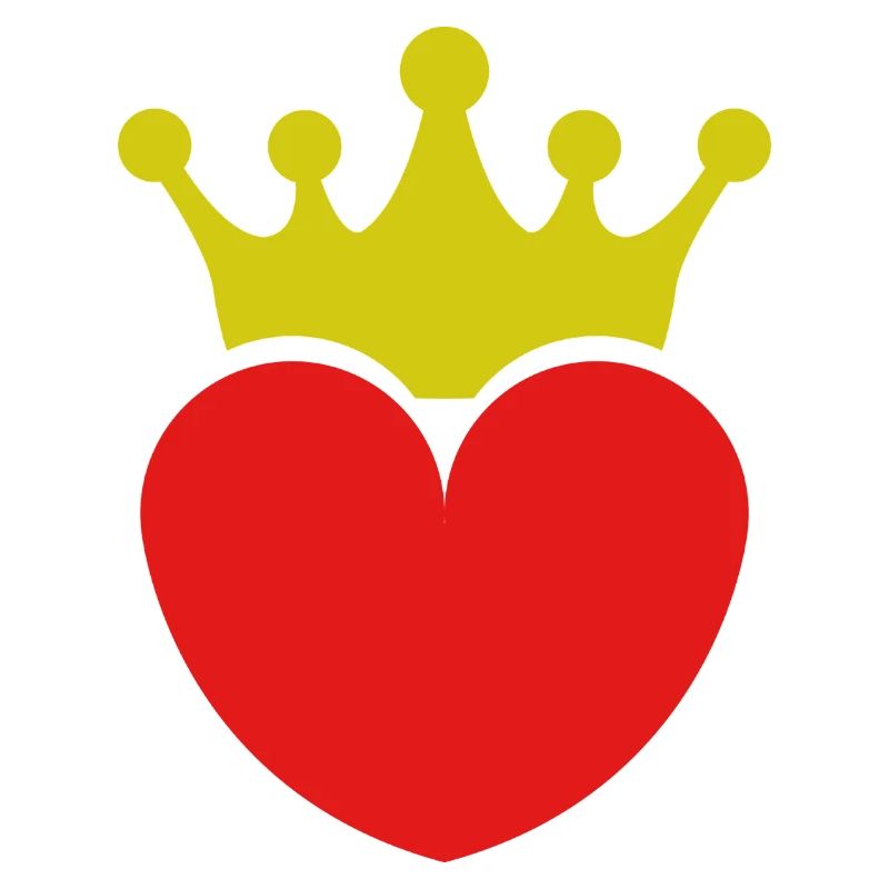 Herz mit Krone