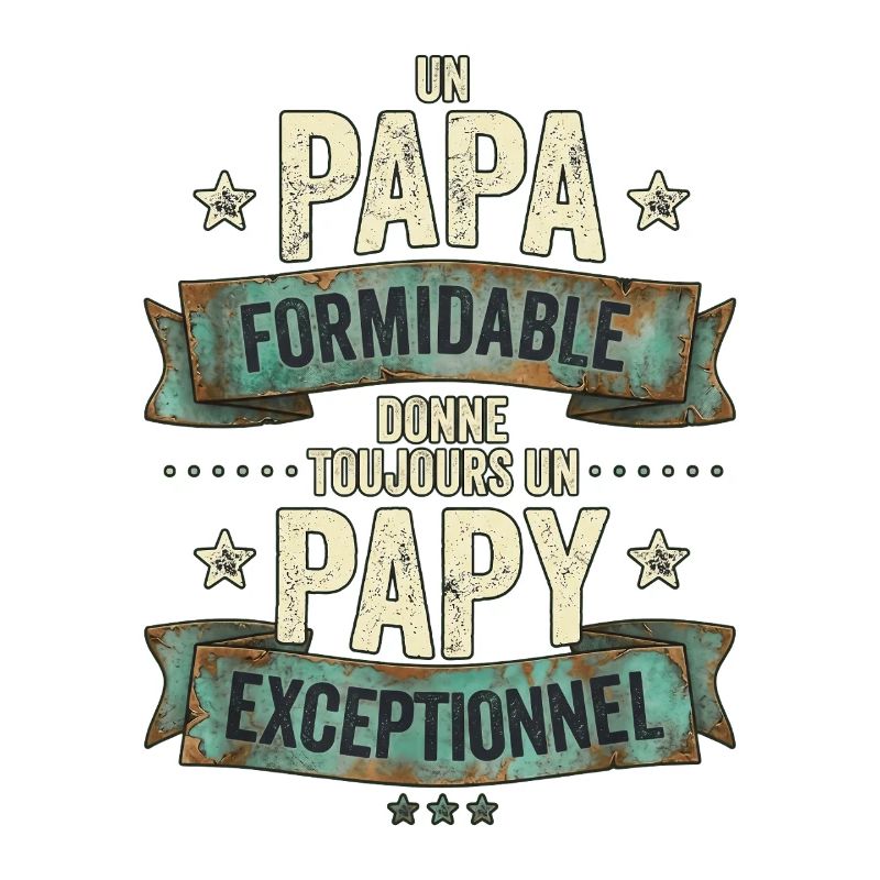 Papa Formidable Papy Exceptionnel Cadeau