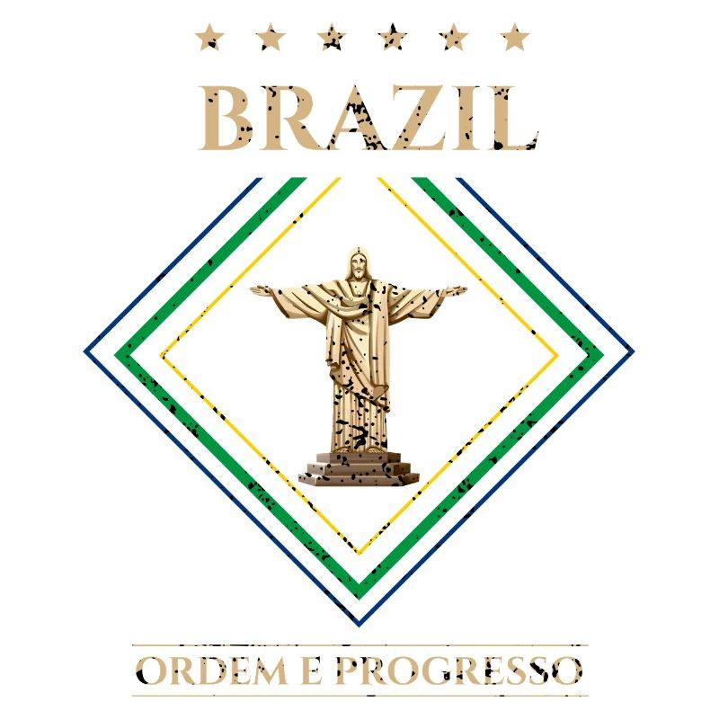 Brésil vintage-Ordre et Progrès