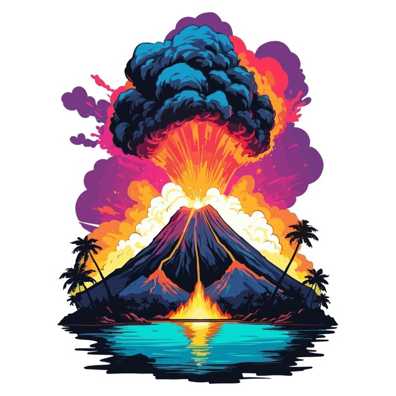 Volcano Eruption