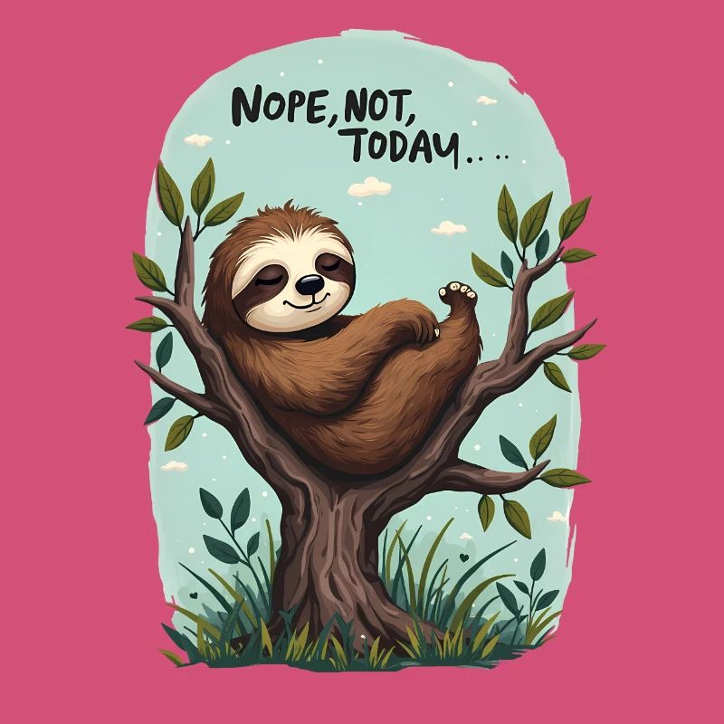 Sloth Mode Relaxation: Nope, Not Today,