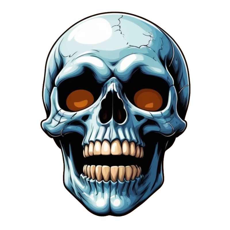 Crâne d’Halloween