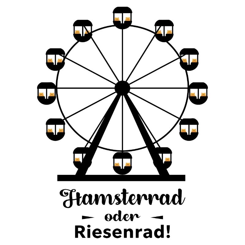 Roue de hamster ou grande roue
