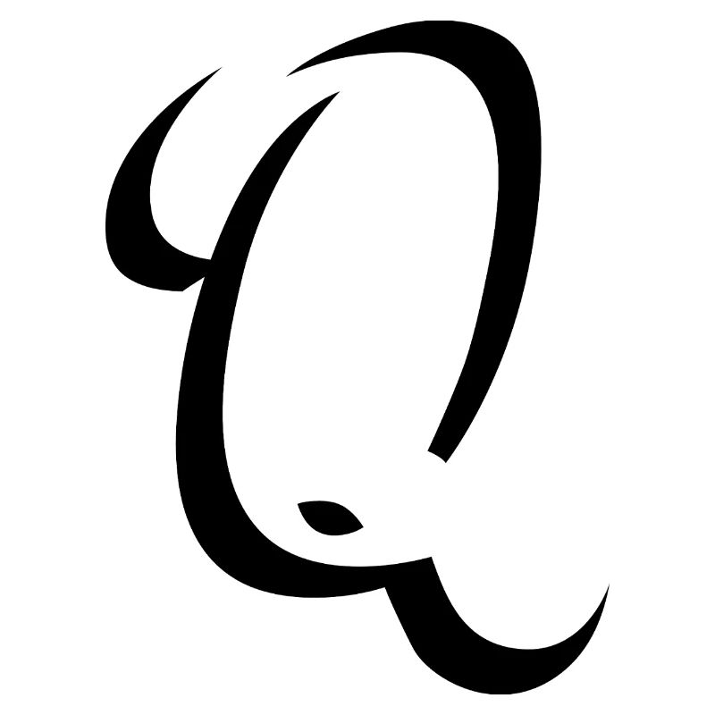 Letter Q, Name, der Buchstabe Q