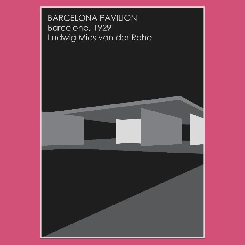 Architecture moderne : Pavillon de Barcelone