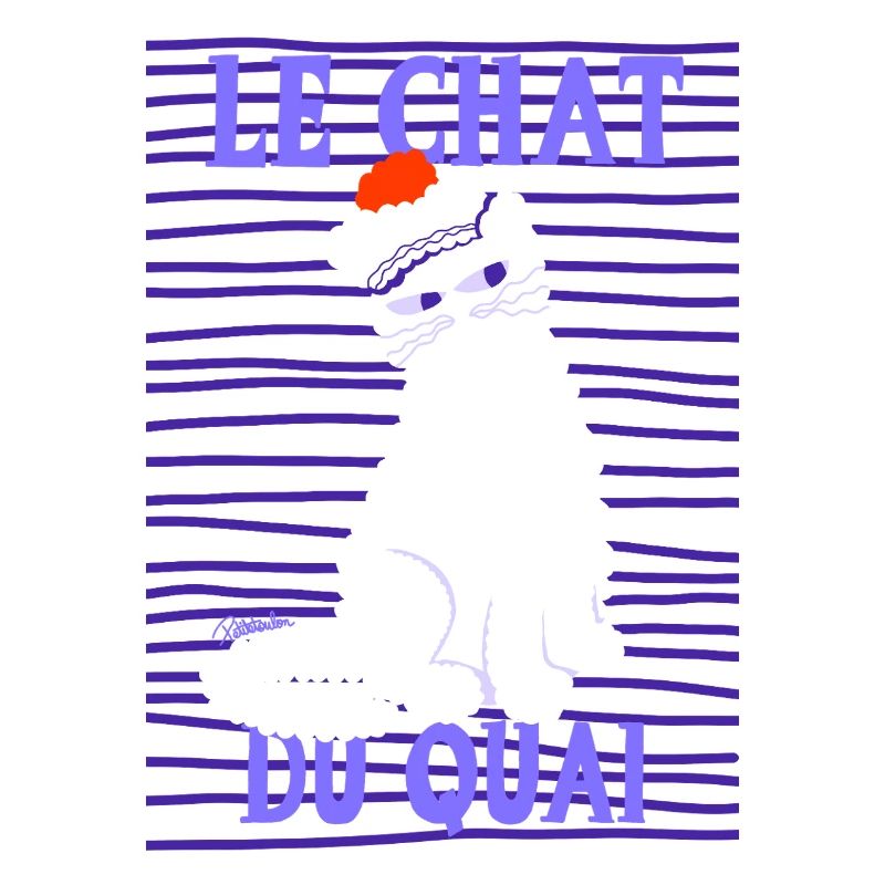 Chat Blanc du Quai