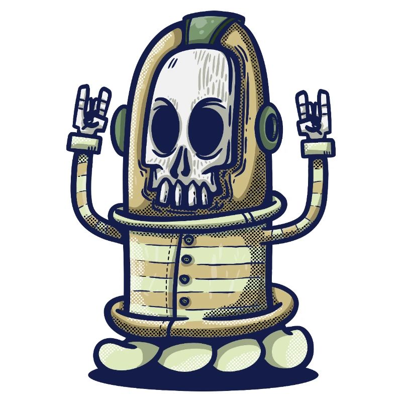 Sous-marin Capitaine Skeleton