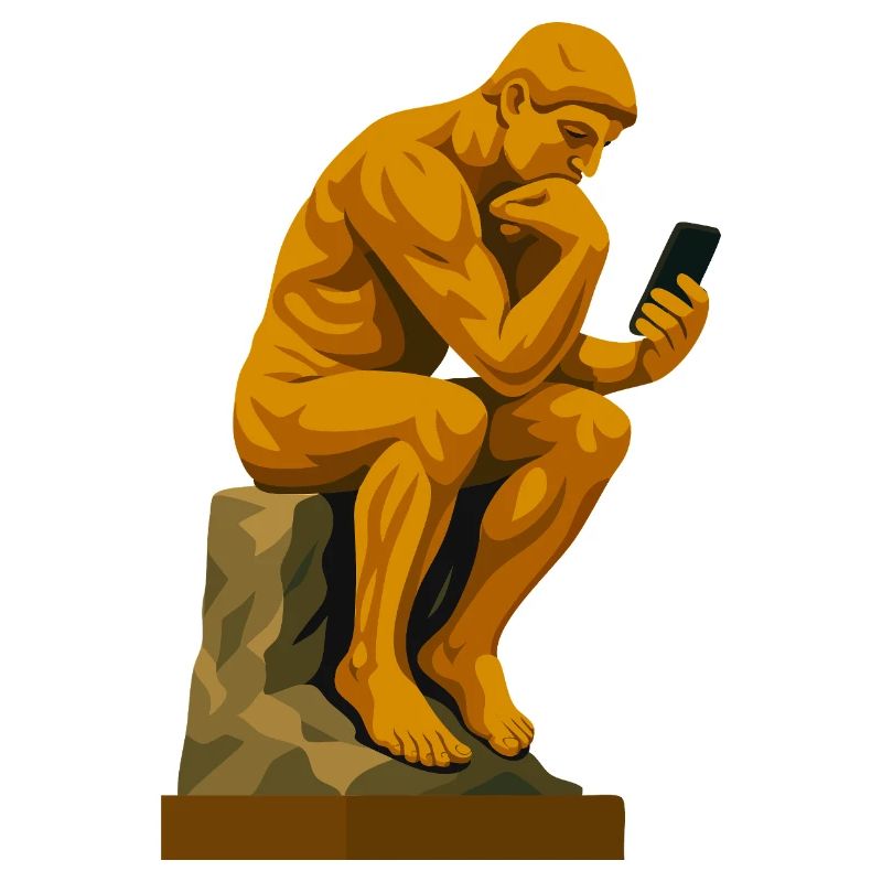 Le Penseur (connecté)