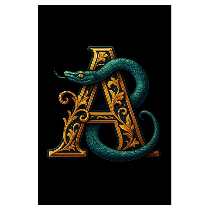 A - Magic Ornament with Basilisk