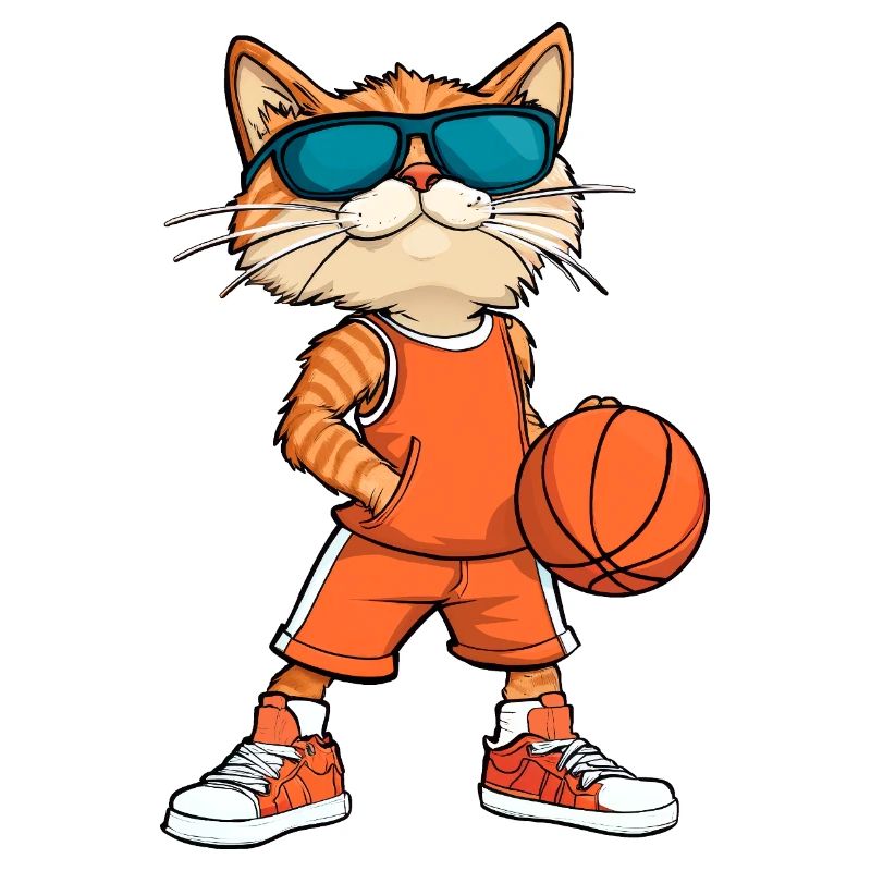 Cool Cat Basketteur