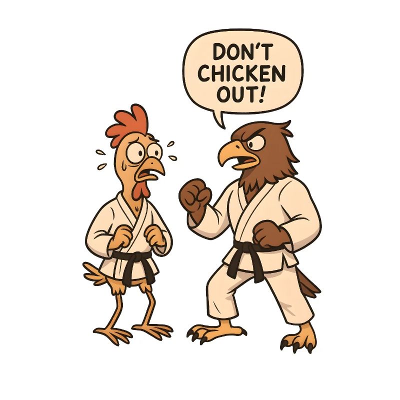 Don't chicken out
