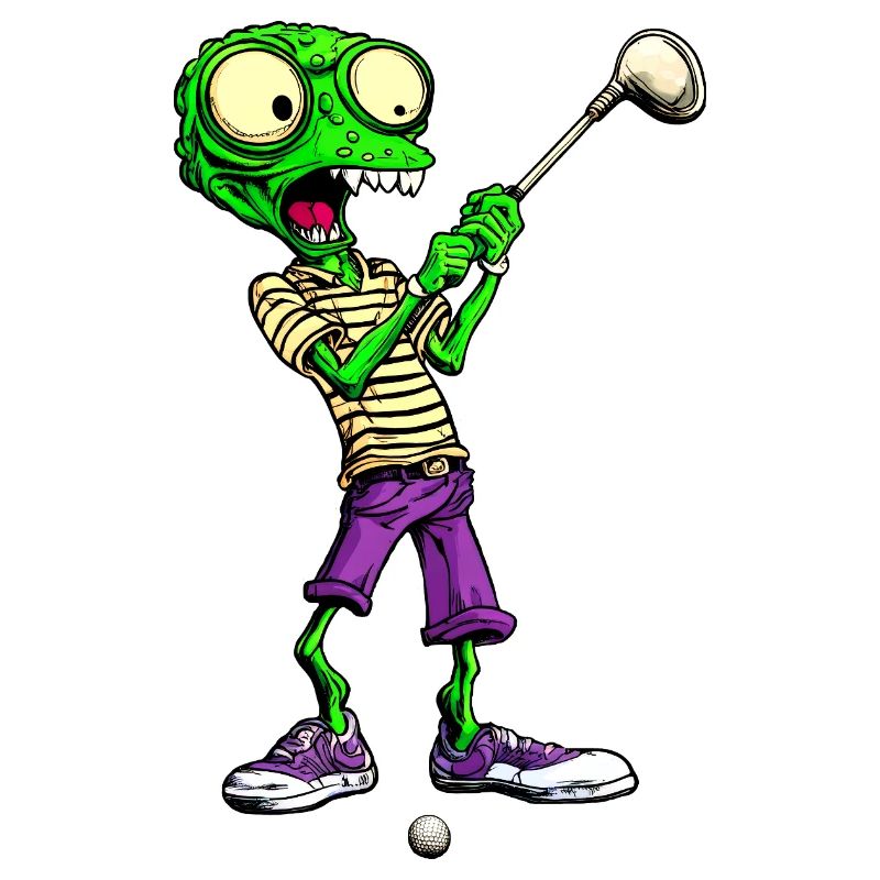 Les extraterrestres du golf
