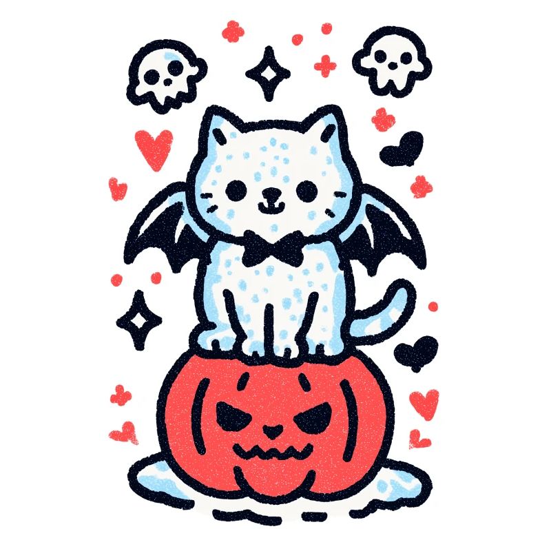 Pumpkin Cat