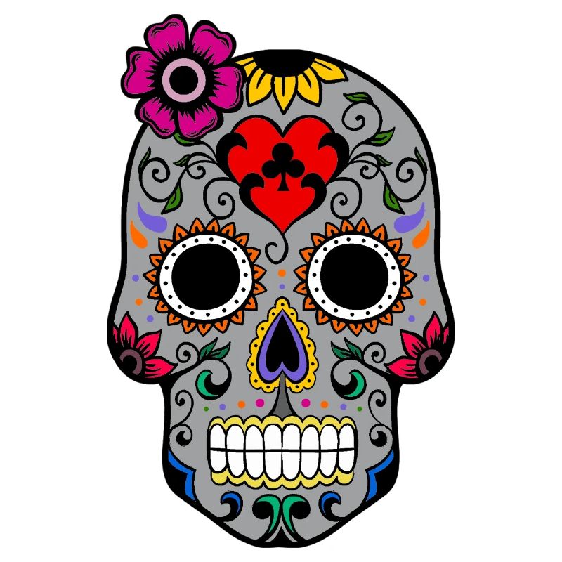 Sugar skull Halloween