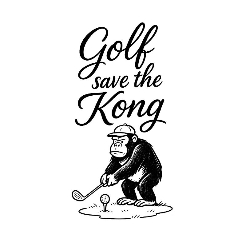 Golf rettet den Kong