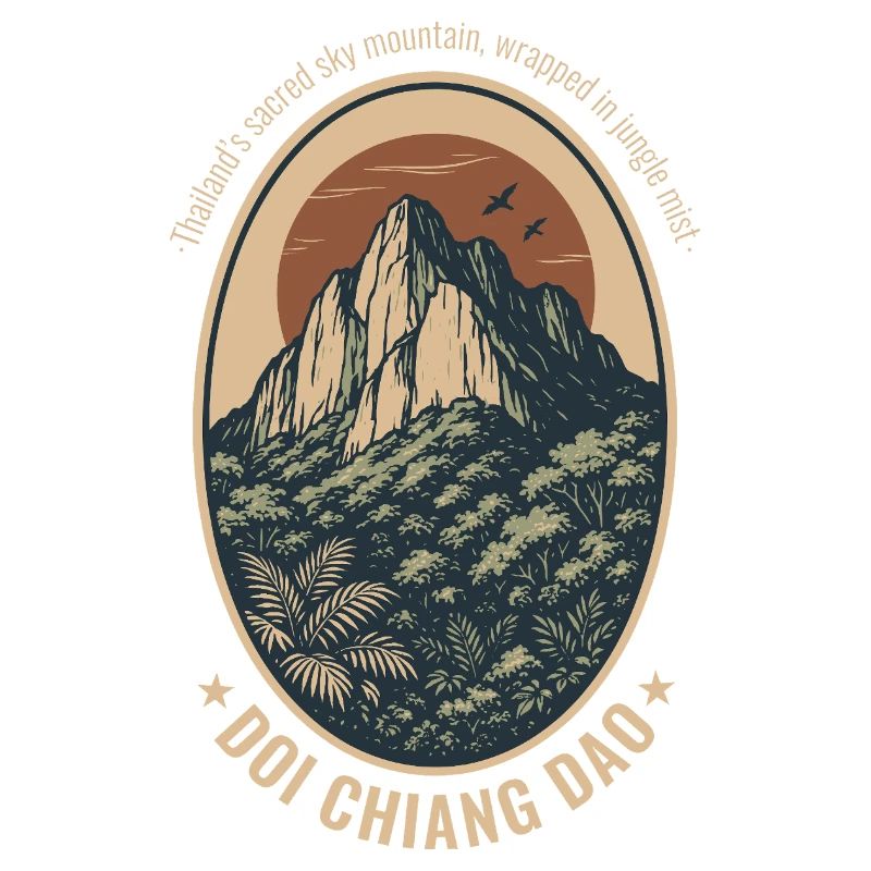 Doi Chiang Dao Berglandschaft  
