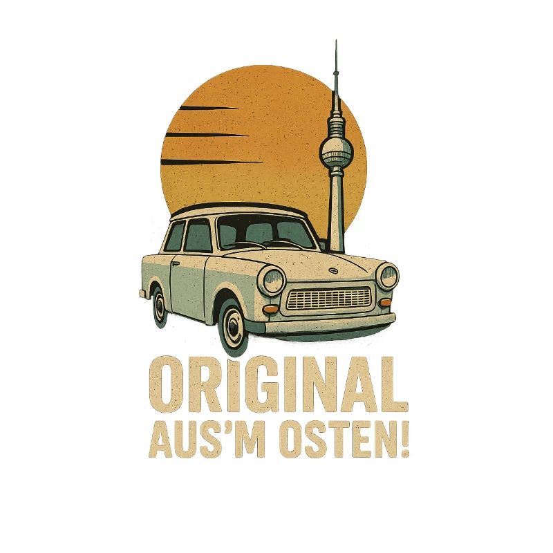 Original de l’Est – GDR Trabi design culte avec Fe