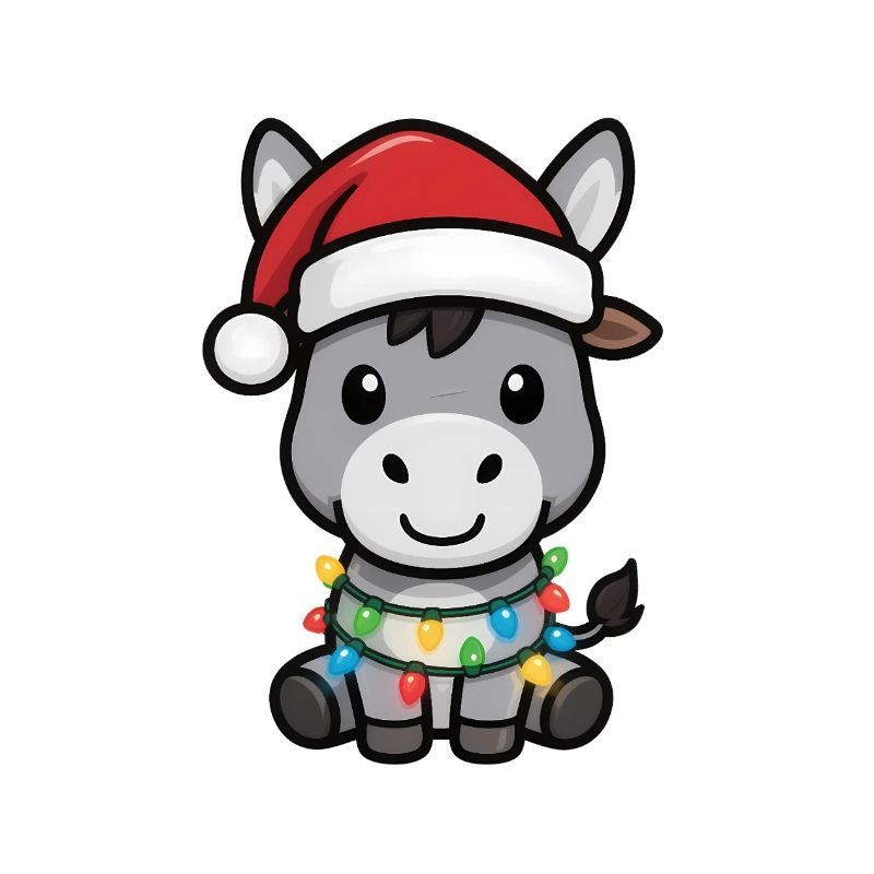 Esel Elfe Xmas Lustiges Weihnachtsgeschen