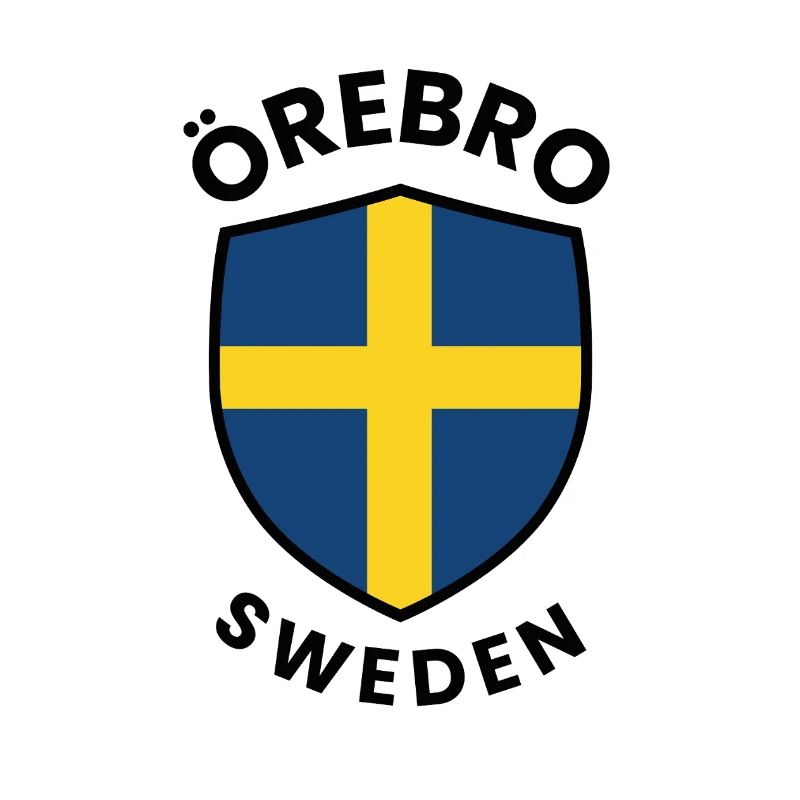 Drapeau du Bouclier d’Örebro Suède