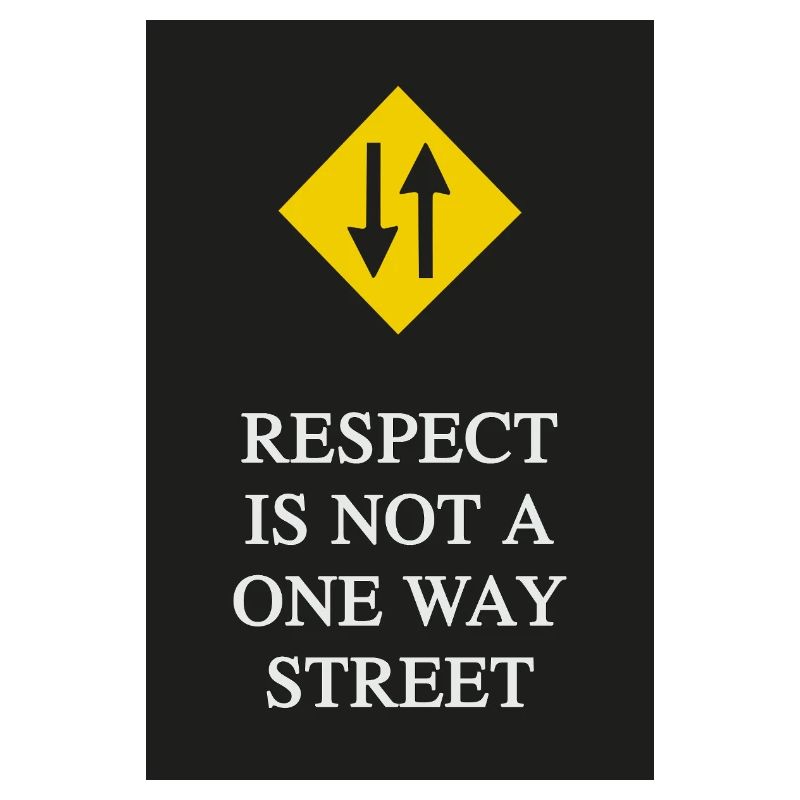Le respect n’est pas à sens unique