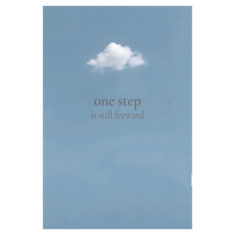 One Step Is Still Forward – Minimal Poster