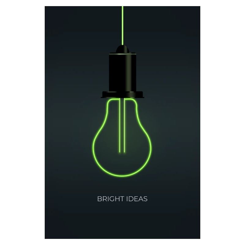 Bright Ideas – Neon Light Bulb Design