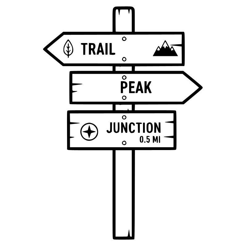 Pic du sentier Signal