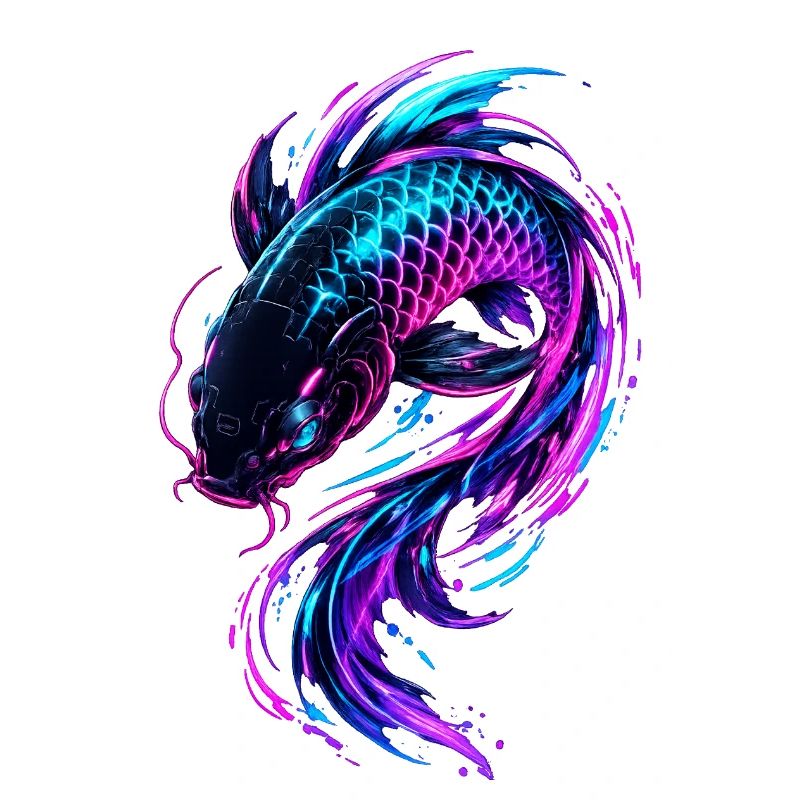 Flux de Koi Néon