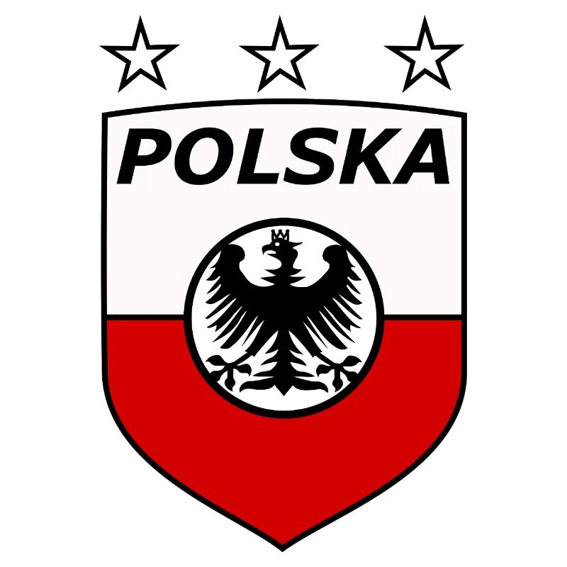 Polnisches Adlerwappen Schild
