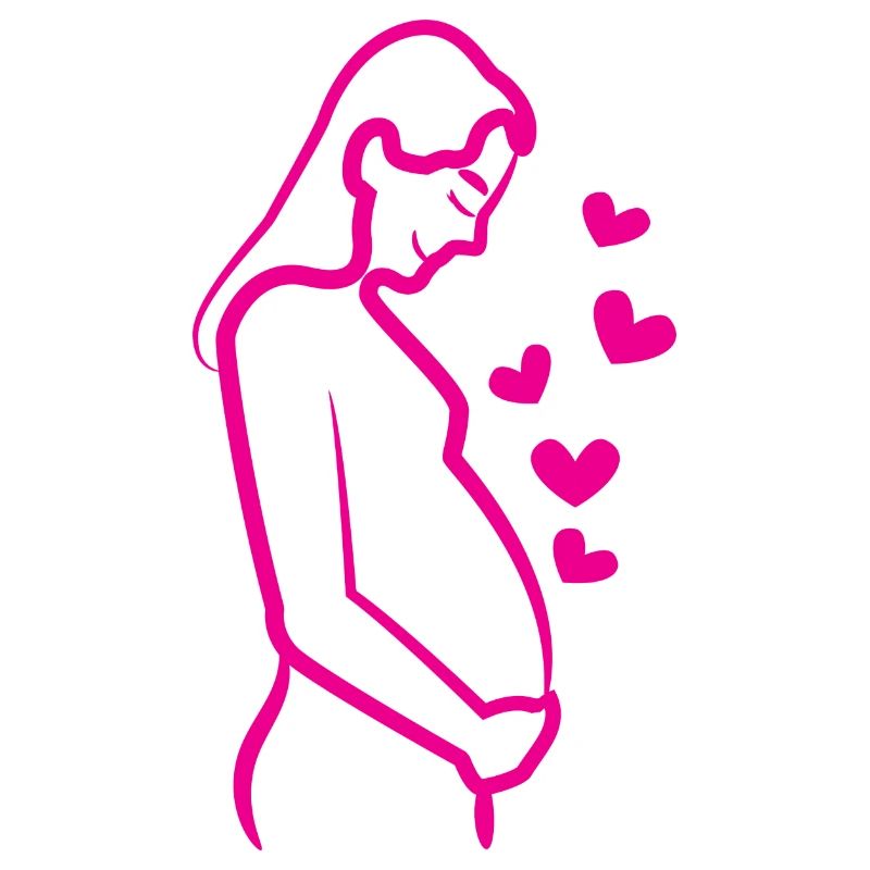 Bébé ventre mère grossesse grossesse coeur
