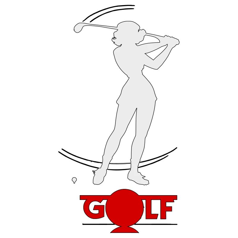 Retro golfer