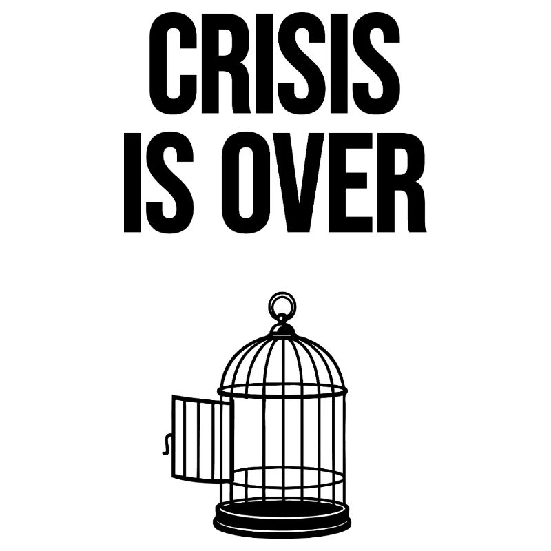 Crisis is voorbij