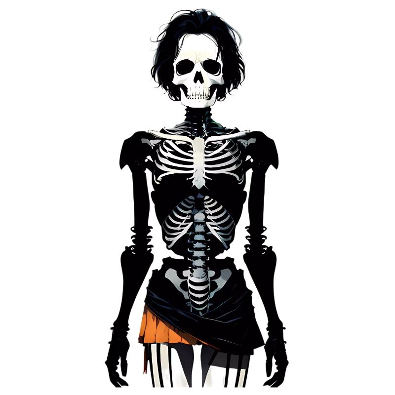 Squelette d’Halloween