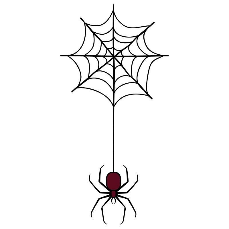 Spooky Halloween Spider in Web 3