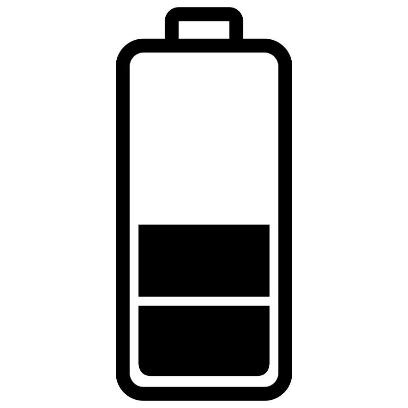 schwache Batterie