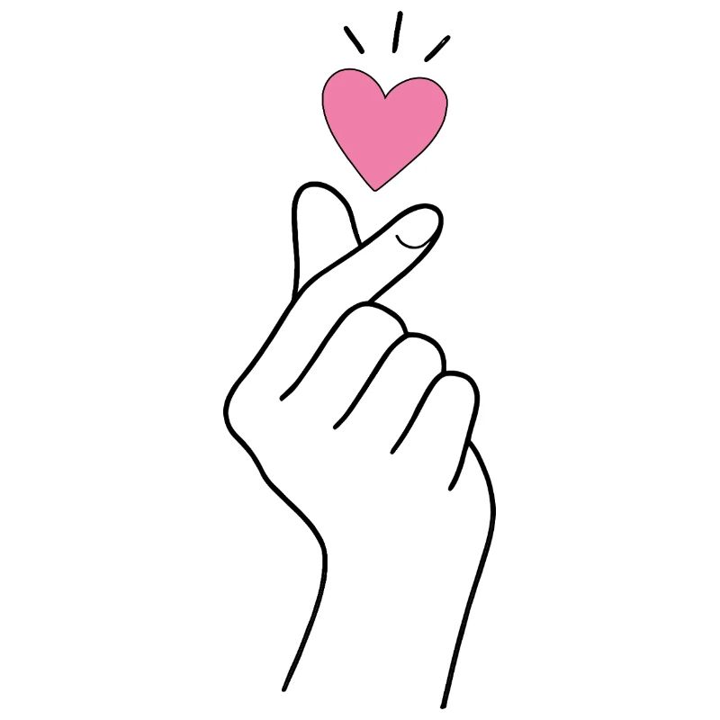 K-Pop Finger Heart