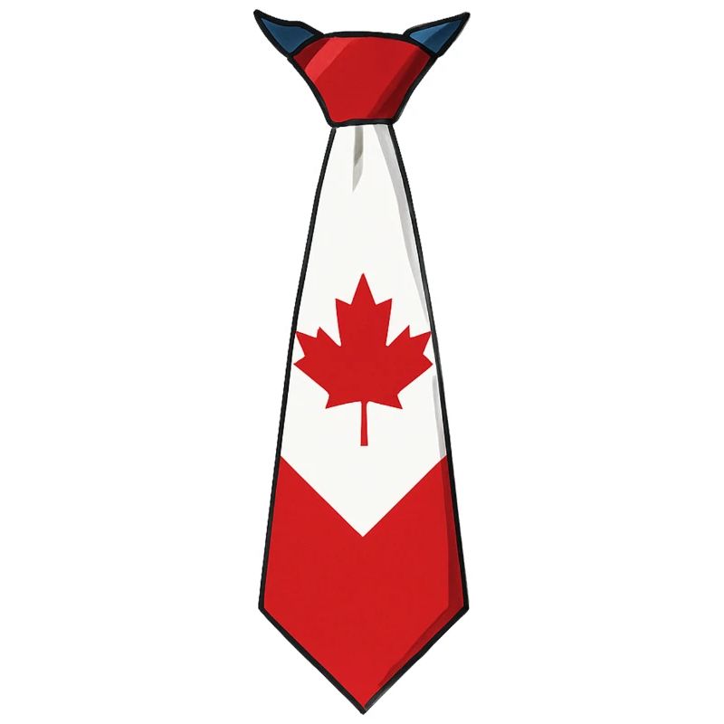 Cravate Canada – Drapeau
