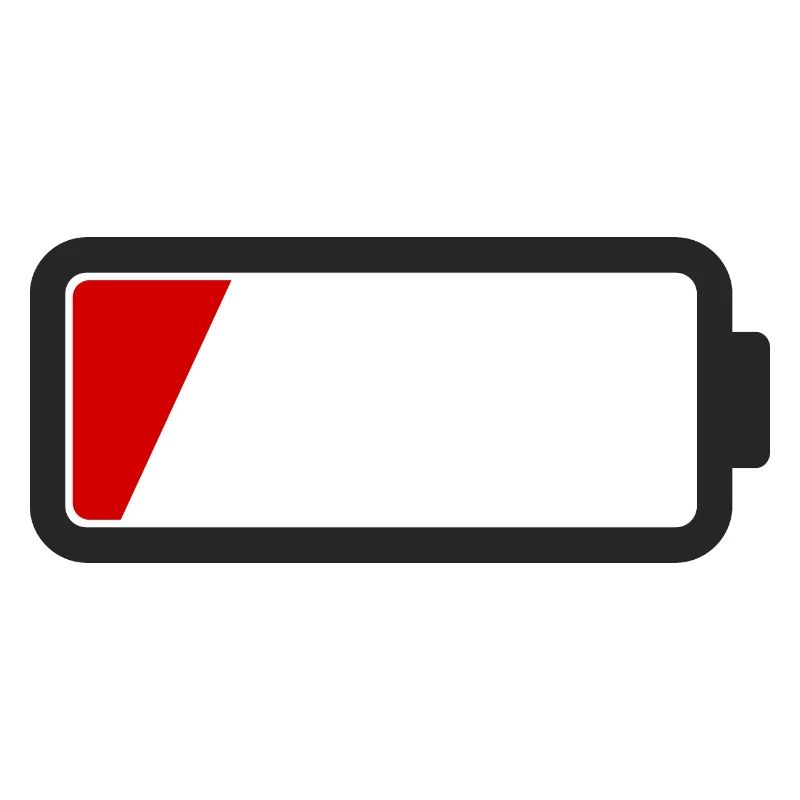 Batterie leer