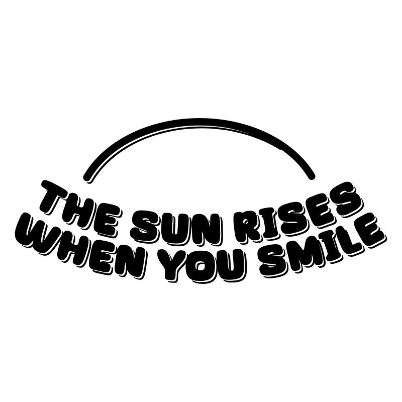 Le soleil se lève quand vous souriez