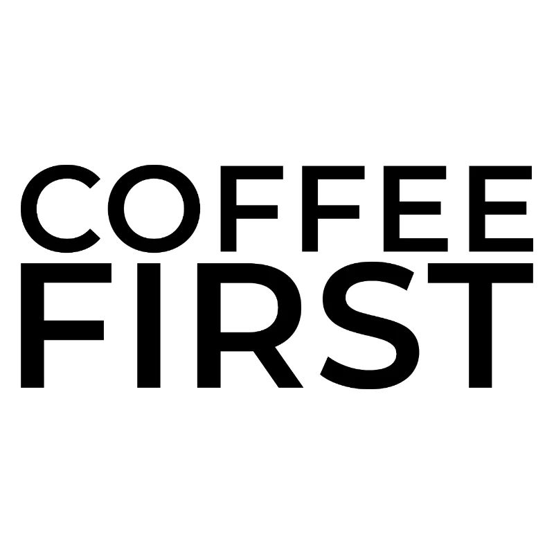 Le café d’abord