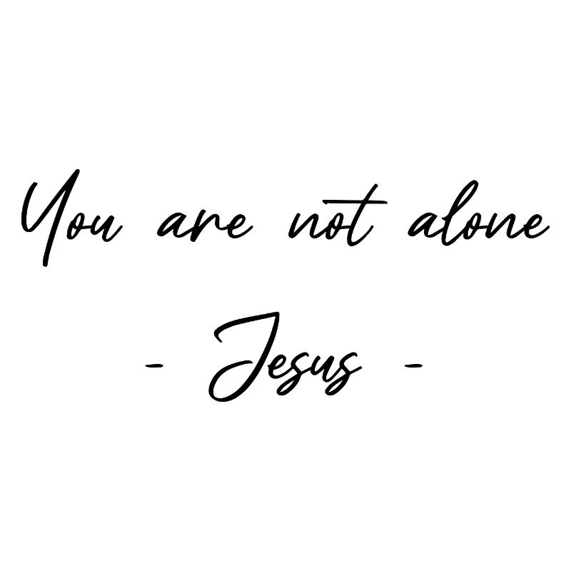 Tu n’es pas seul - Jésus - Croyances