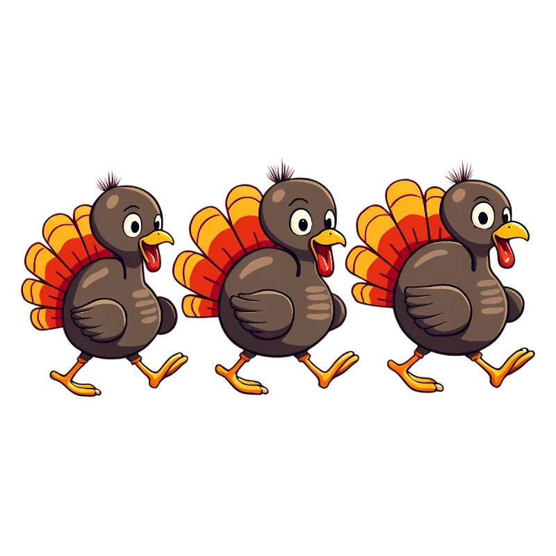 Bébé dinde de Thanksgiving