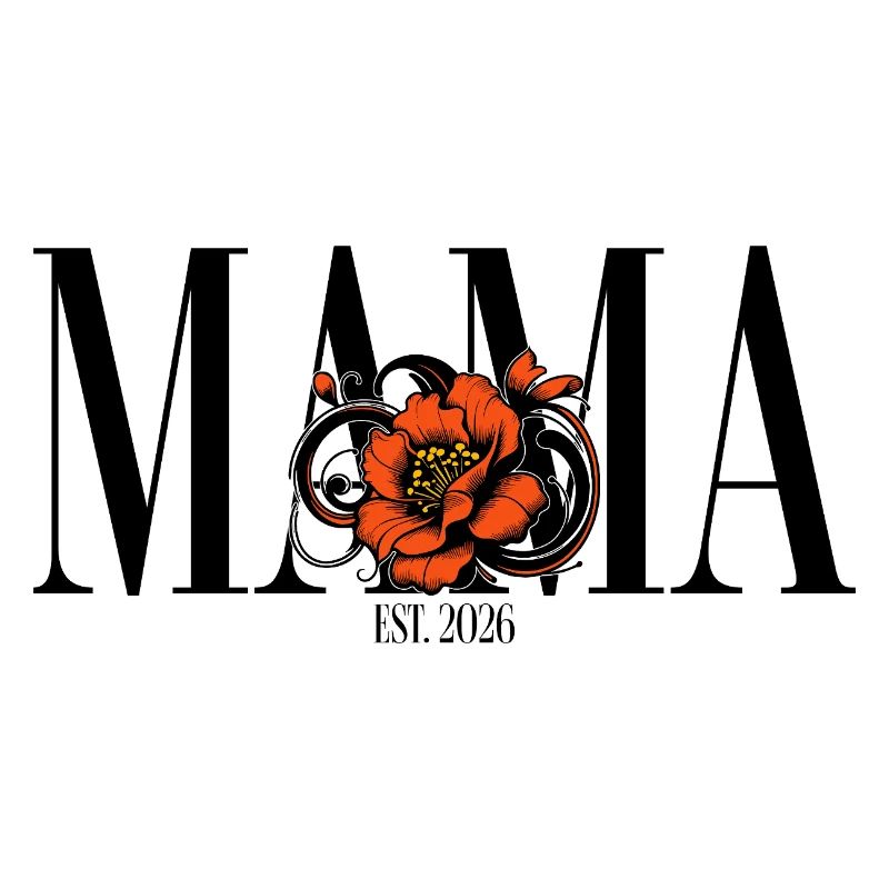 Mama – Vintage Blumen Design Geschenkidee