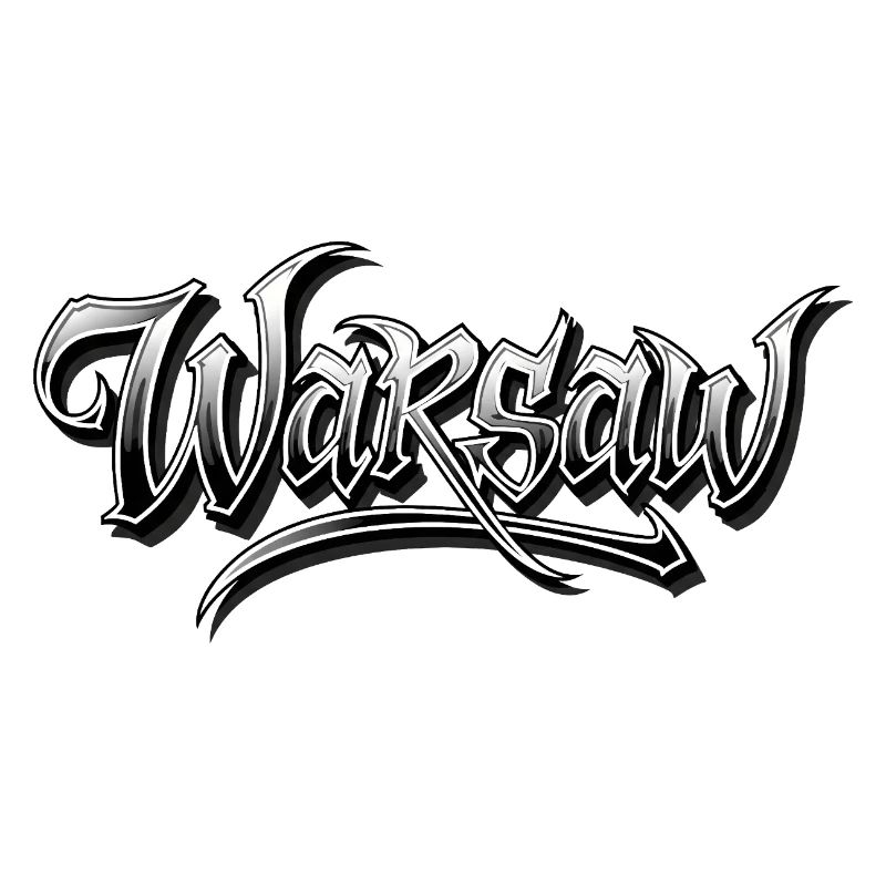 Conception artistique du graffiti à Varsovie