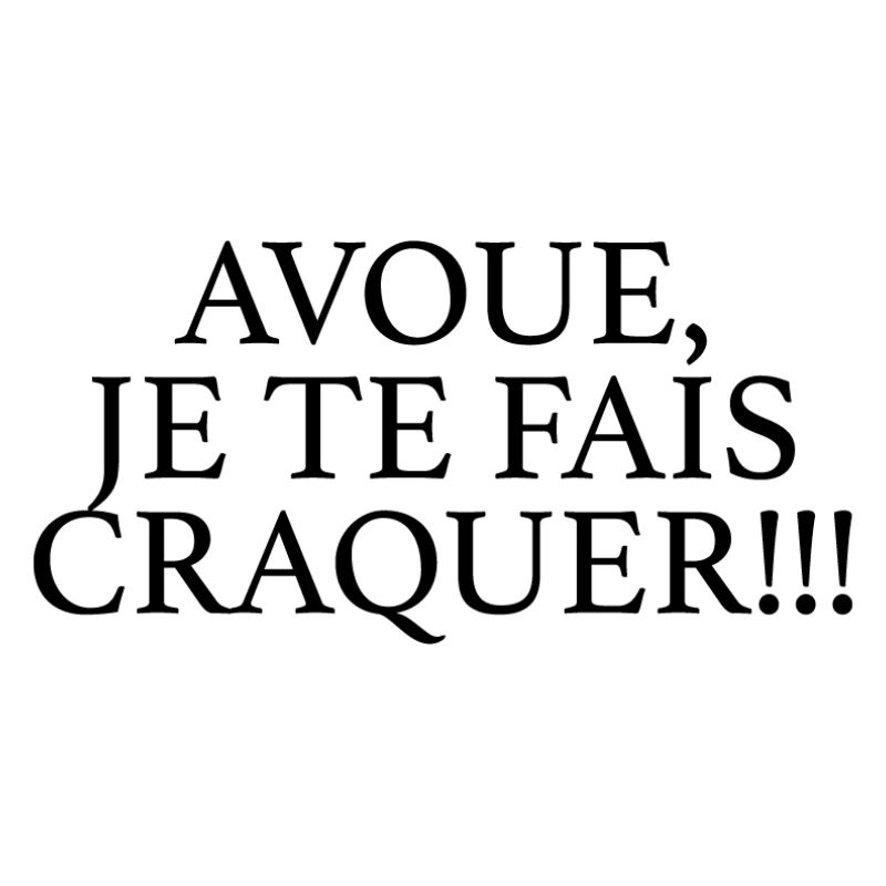 JE TE FAIS CRAQUER
