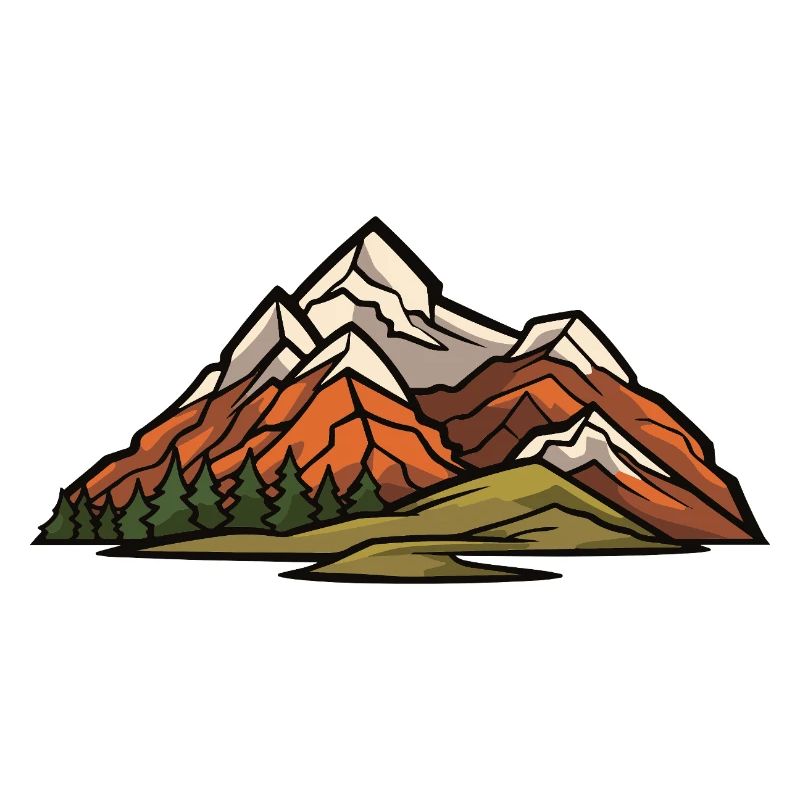Berge Landschaft