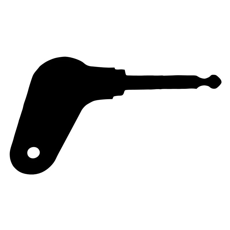 Oldtimer tractor ignition key